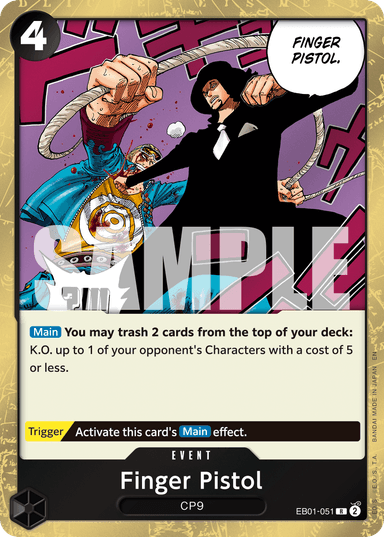 Finger Pistol (Reprint)