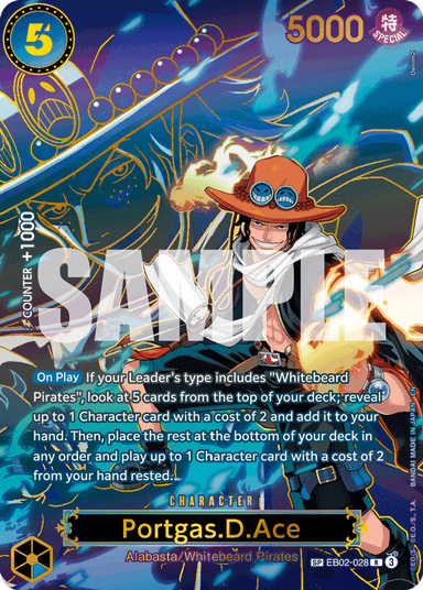 Portgas.D.Ace - EB02-028 (SP)