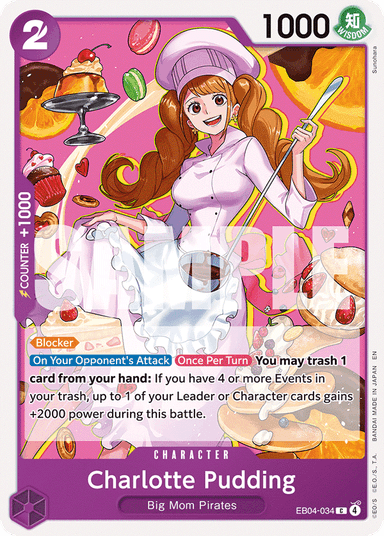 Charlotte Pudding