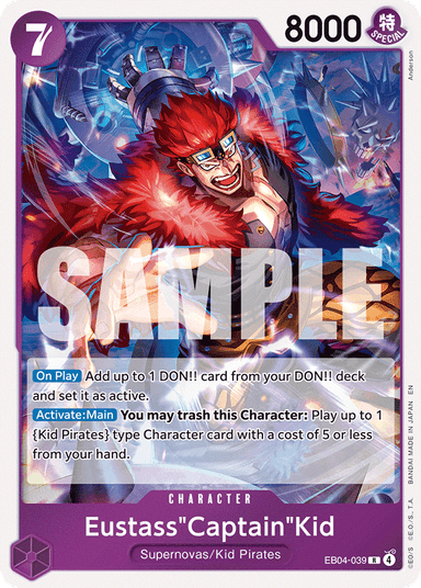 Eustass"Captain"Kid - EB04-039