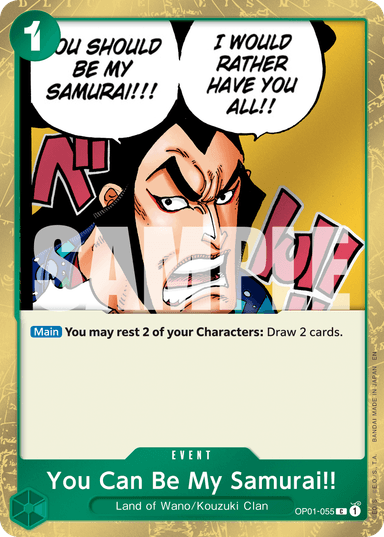 You Can Be My Samurai!! (Pirate Foil)