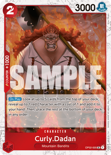 Curly.Dadan (Pirate Foil)