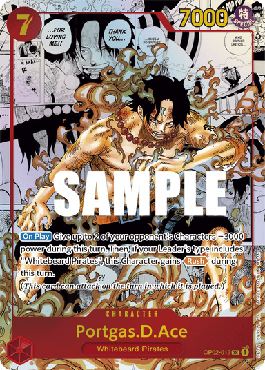 Portgas.D.Ace (Parallel) (Manga) (Alternate Art)