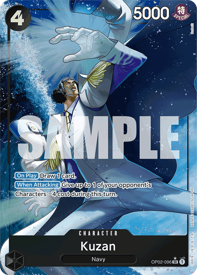 Kuzan (OP02-096) (Alternate Art)