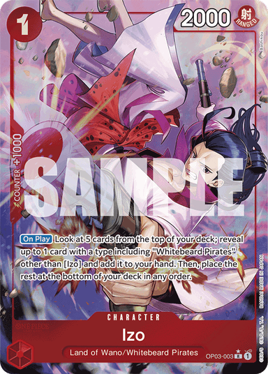Izo (OP03-003) (Alternate Art)