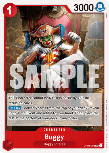 Buggy - OP03-008 (Reprint)