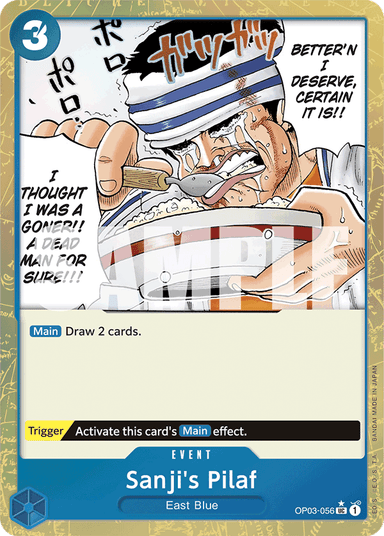 Sanji's Pilaf (Textured Foil)