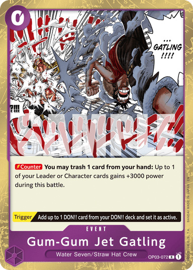 Gum-Gum Jet Gatling (Reprint)
