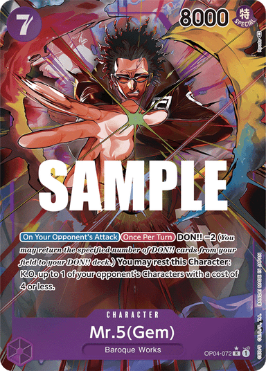 Mr.5 (Gem) (Alternate Art)