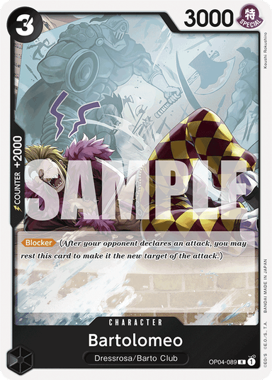Bartolomeo (OP04-089) (Reprint)