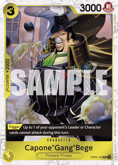 Capone"Gang"Bege (OP04-100) (Jolly Roger Foil)