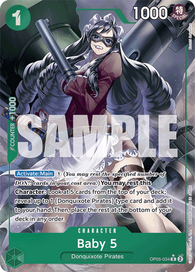 Baby 5 (OP05-034) (Full Art)