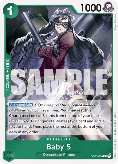 Baby 5 (OP05-034) (Reprint)