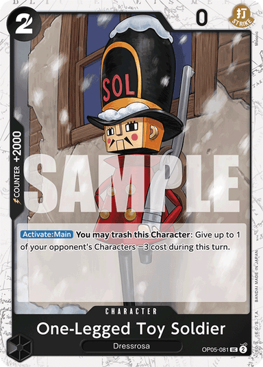 One-Legged Toy Soldier (Jolly Roger Foil)