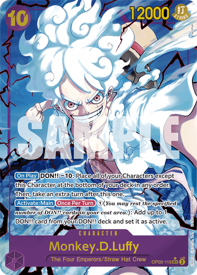 Monkey.D.Luffy (OP05-119) (Alternate Art)
