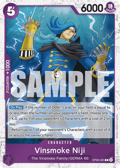 Vinsmoke Niji (OP06-065) (Jolly Roger Foil)