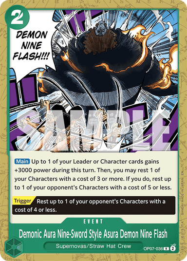 Demonic Aura Nine-Sword Style Asura Demon Nine Flash (Reprint)
