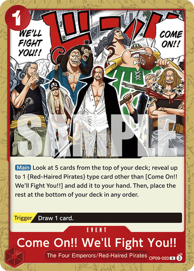 Come On!! We'll Fight You!! (Reprint)