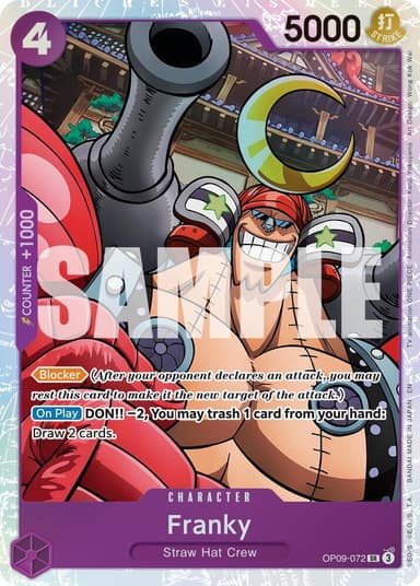Franky - OP09-072 (Reprint)