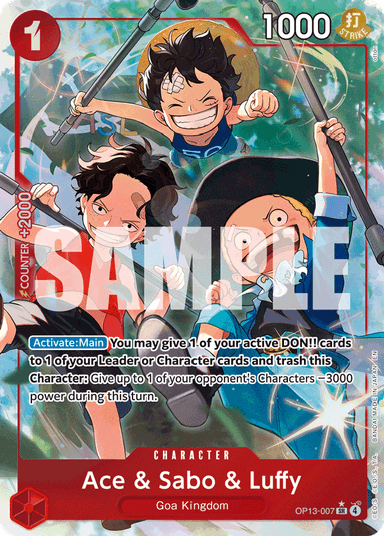Ace & Sabo & Luffy (Alternate Art)