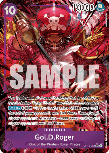 Gol.D.Roger (064) (Alternate Art)