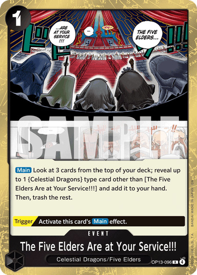 The Five Elders Are at Your Service!!!