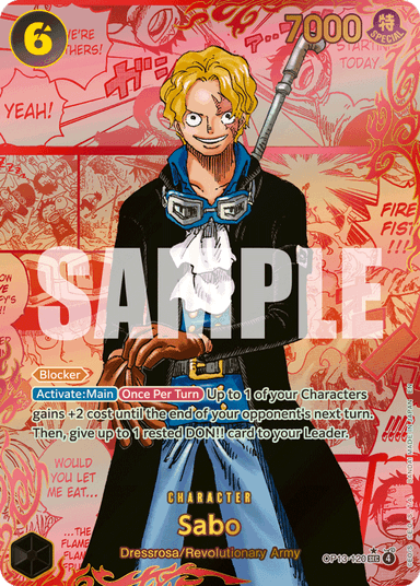 Sabo (120) (Red Super Alternate Art)