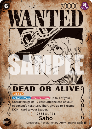 Sabo (120) (Wanted Poster)