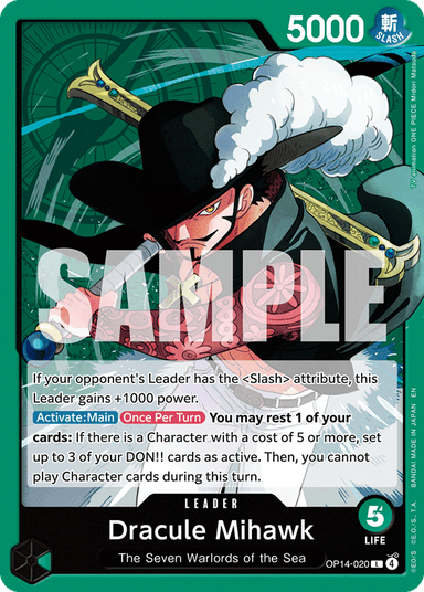 Dracule Mihawk - OP14-020