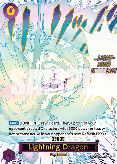 Lightning Dragon (Alternate Art)