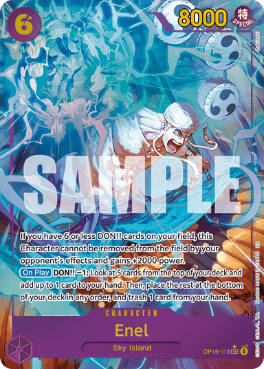 Enel (OP15-118) (Alternate Art)