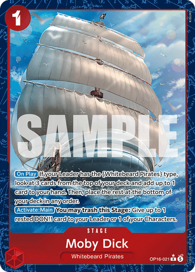 Moby Dick (Alternate Art)