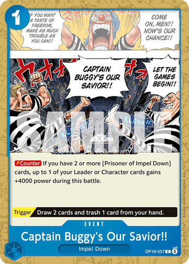 Captain Buggy's Our Savior!!