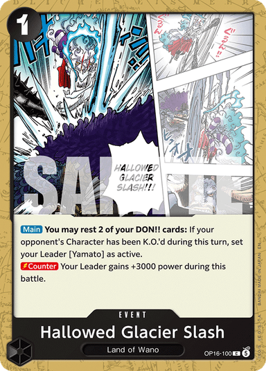 Hallowed Glacier Slash