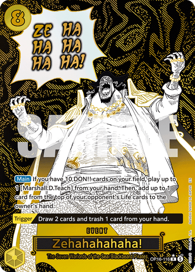 Zehahahahaha! (Alternate Art)