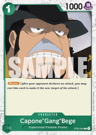 Capone"Gang"Bege (ST02-004) (Jolly Roger Foil)