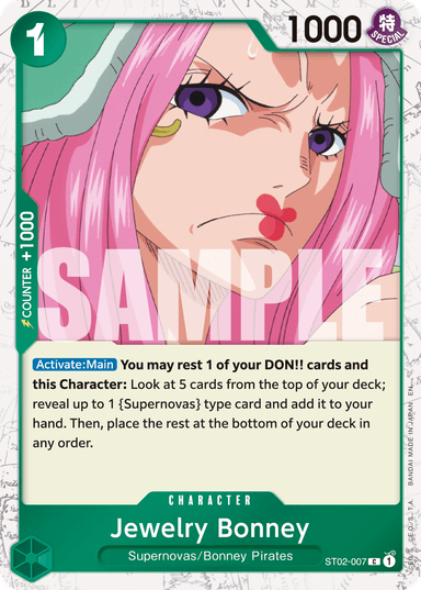 Jewelry Bonney - ST02-007 (Pirate Foil)