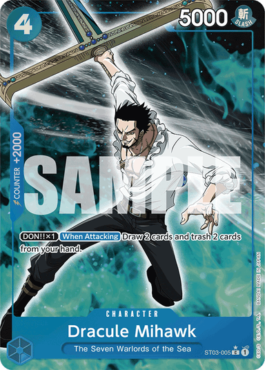 Dracule Mihawk (ST03-005) (Full Art)