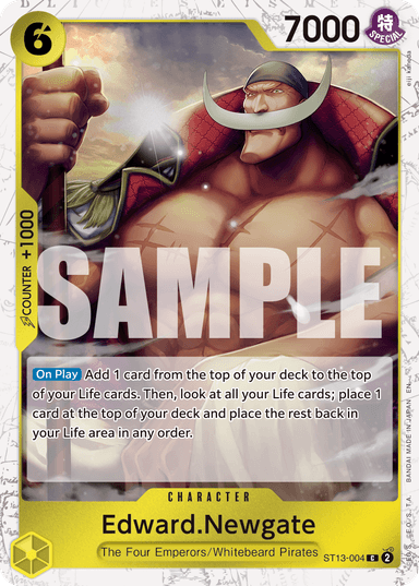 Edward.Newgate - ST13-004 (Pirate Foil)