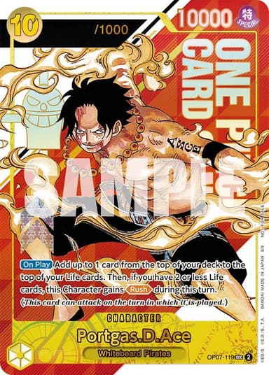 Portgas.D.Ace (Serial Numbered)