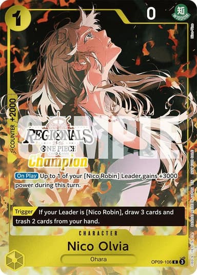Nico Olvia (Offline Regional Champion Card Set 2025 Vol.1)