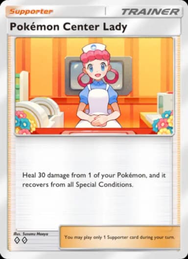 Pokémon Center Lady