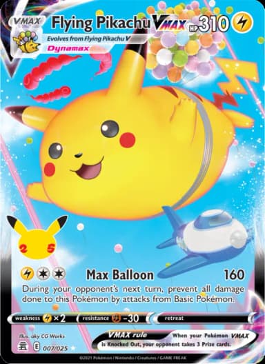Flying Pikachu VMAX