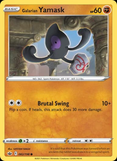 Galarian Yamask