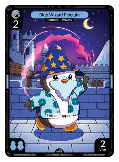 Blue Wizard Penguin