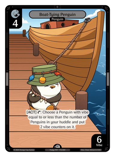 Boat-Tying Penguin