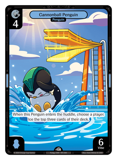 Cannonball Penguin