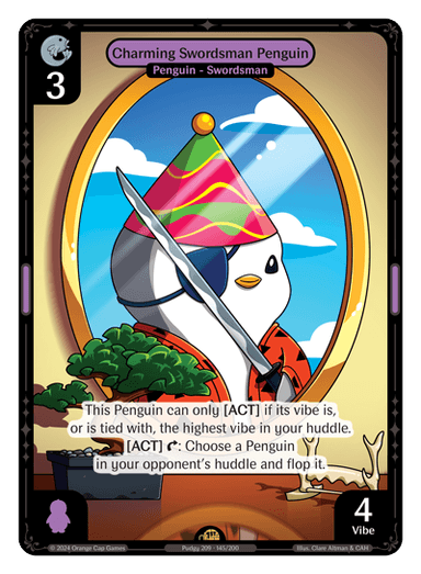 Charming Swordsman Penguin