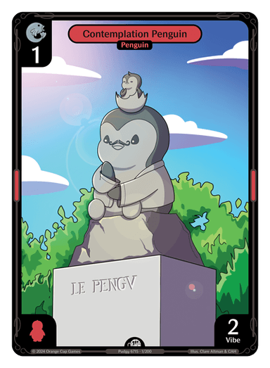 Contemplation Penguin