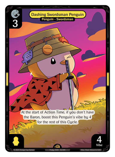 Dashing Swordsman Penguin